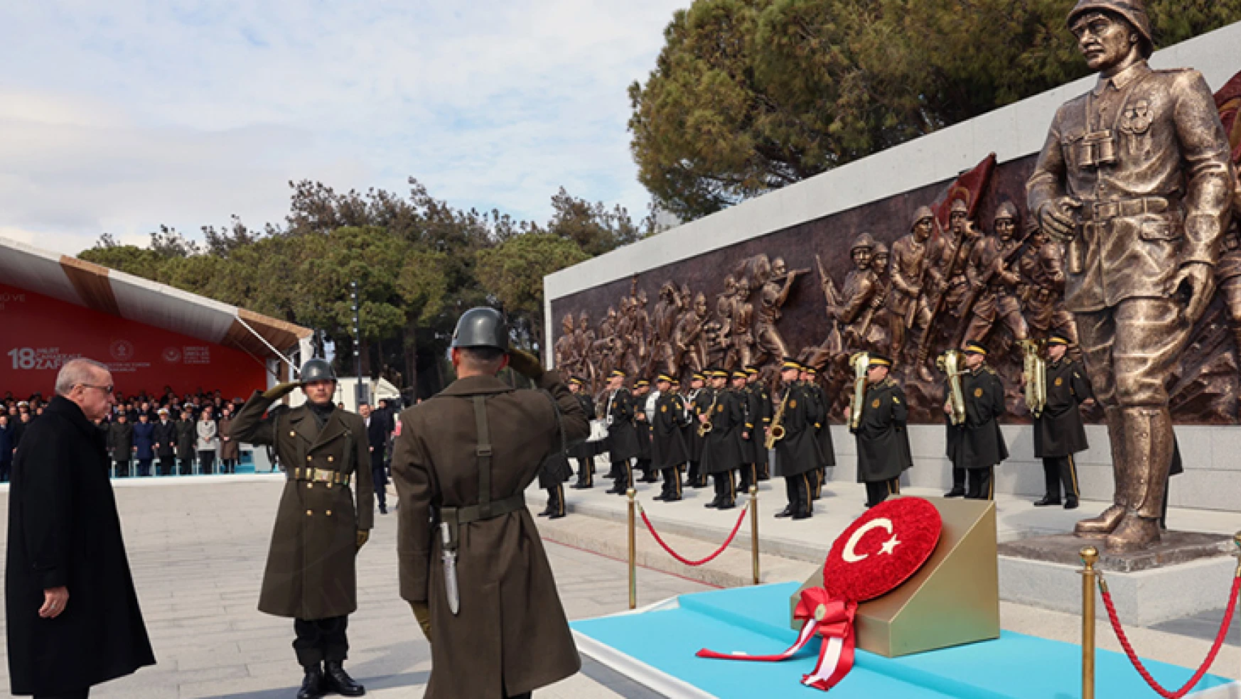 Cumhurbaşkanı Erdoğan'nın 18 Mart Çanakkale Zaferi mesajı