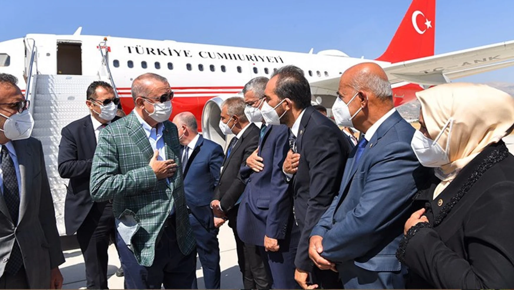 Cumhurbaşkanı Recep Tayyip Erdoğan, Kahramanmaraş'ta