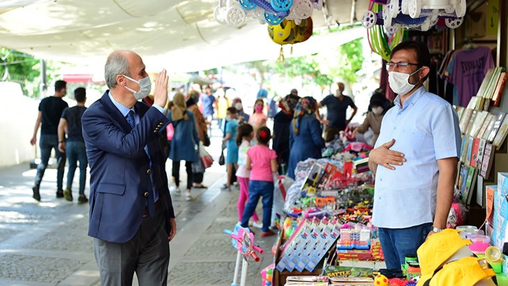 Dulkadiroğlu Belediye Başkanı Necati Okay: Esnafımızın her zaman yanındayız