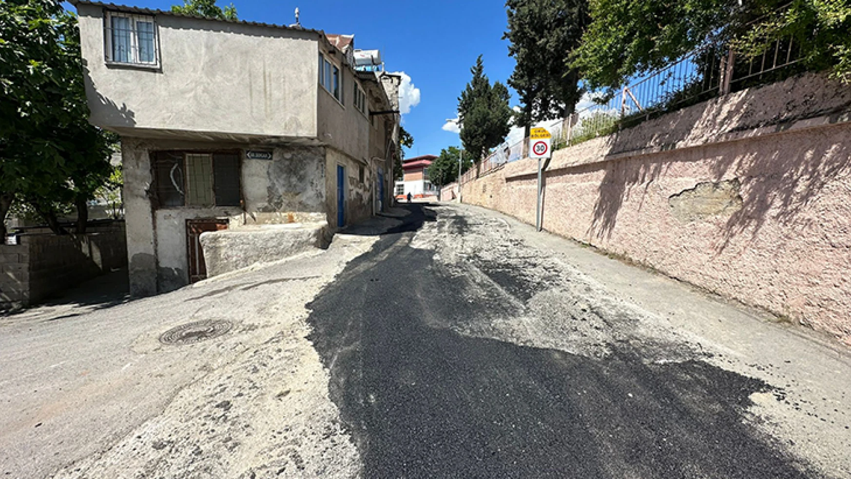Dulkadiroğlu'nda asfalt çalışmaları