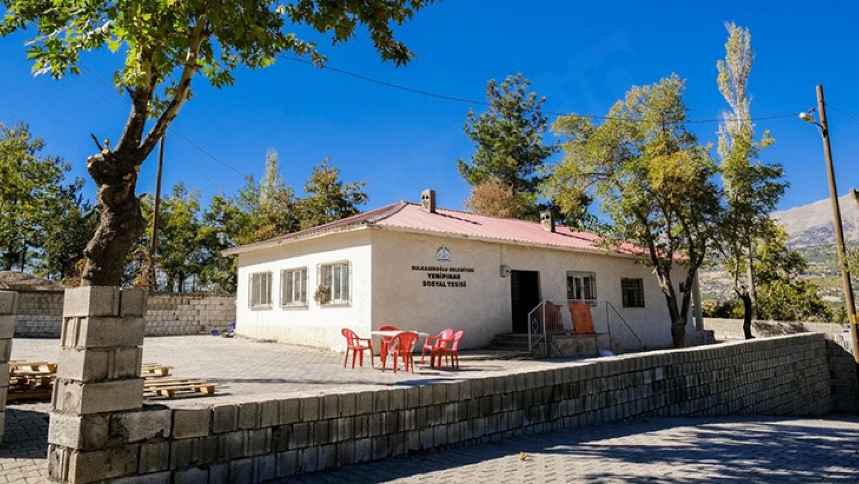 Dulkadiroğlu'ndan bir sosyal tesiste Yenipınar Mahallesine