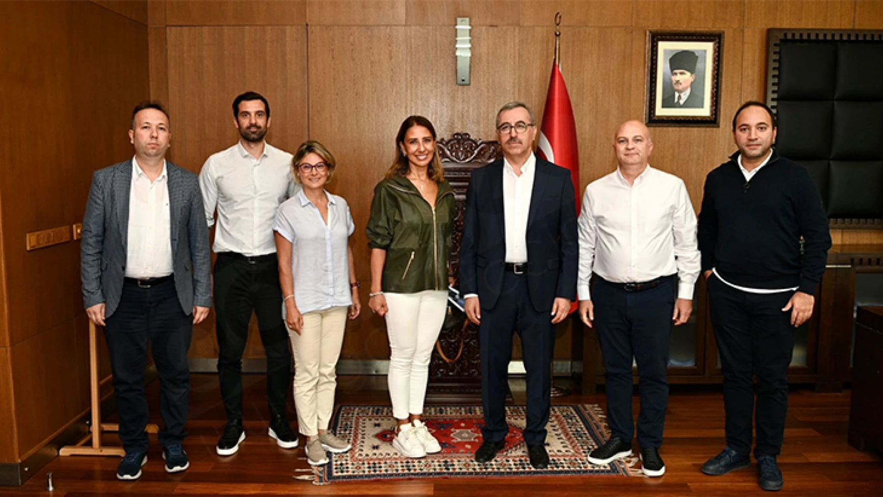 EBRD Türkiye heyetinden Başkan Güngör'e ziyaret