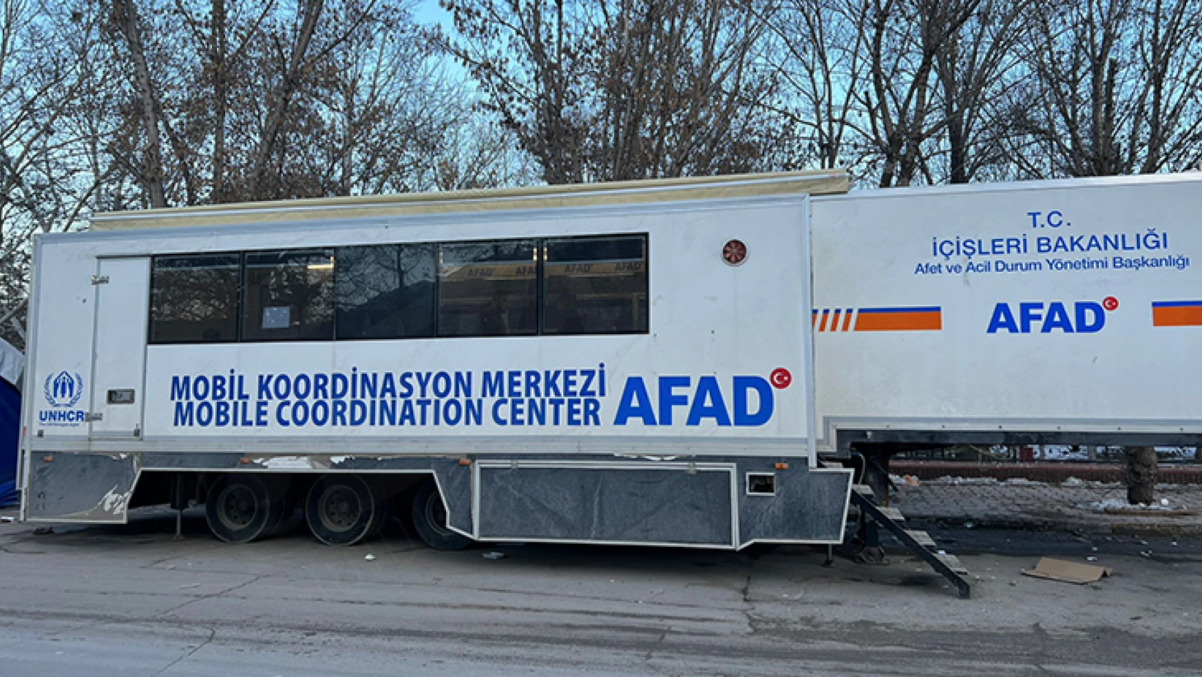 Elbistan'da AFAD iletişim ve talep noktaları oluşturuldu