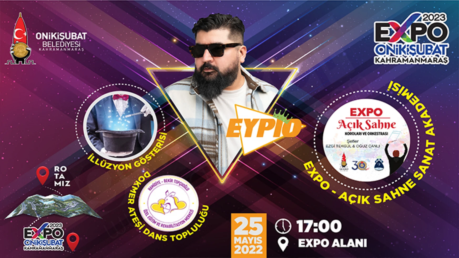 EXPO 2023 alanındaki ilk konser Eypio'dan