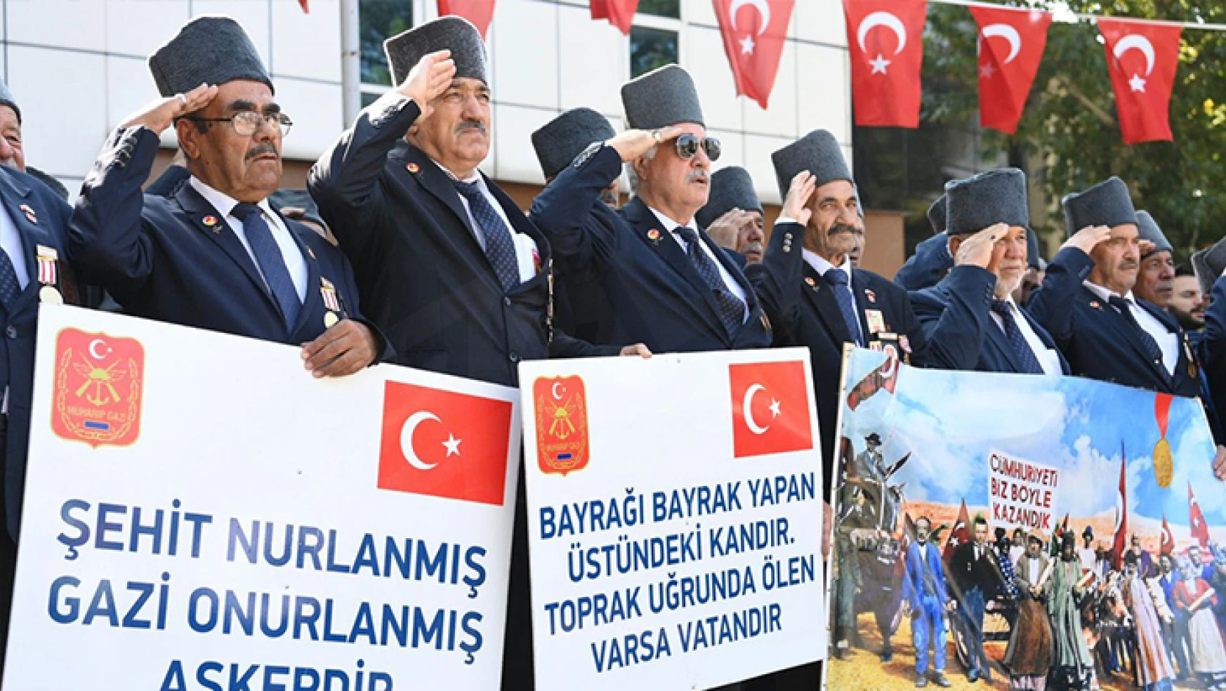 Gaziler Gününde Kahramanmaraş'ta tören düzenlendi