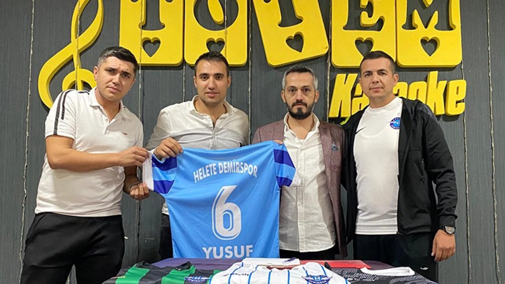 Helete Demirspor Takımı'nın ana sponsoru Totem Cafe oldu