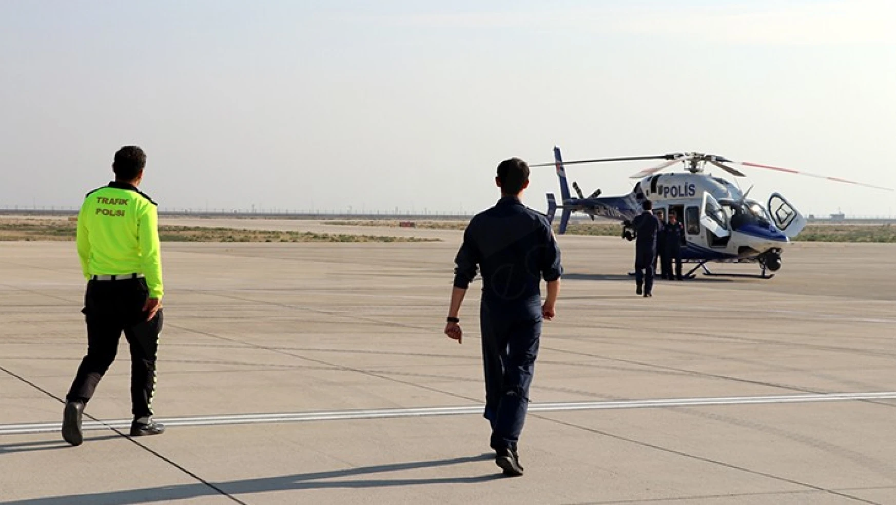 Helikopterle yapılan denetimlerde 50 sürücüye 9 bin 784 lira ceza uygulandı