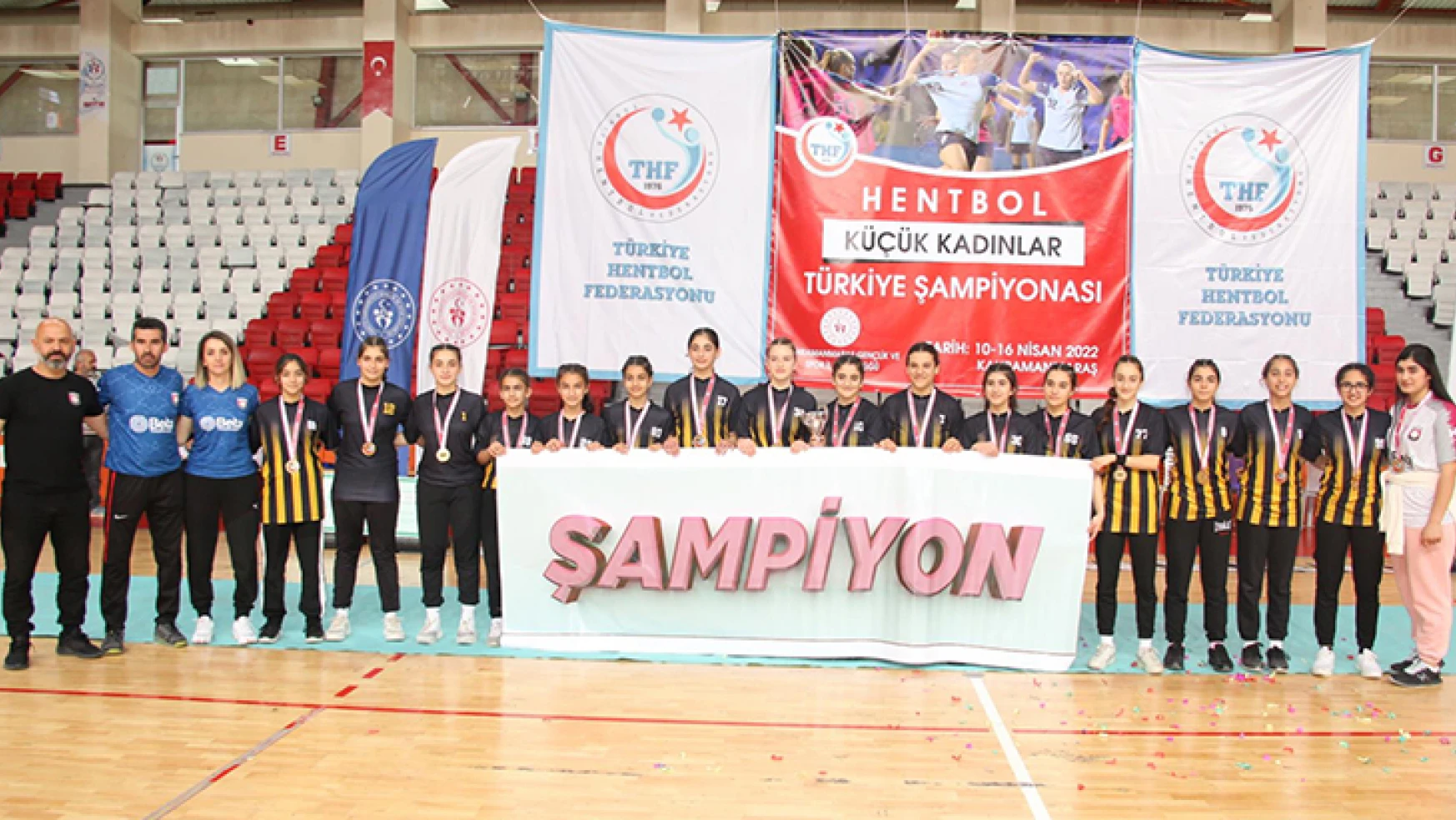 Hentbol Küçük Kadınlar Türkiye Şampiyonası tamamlandı