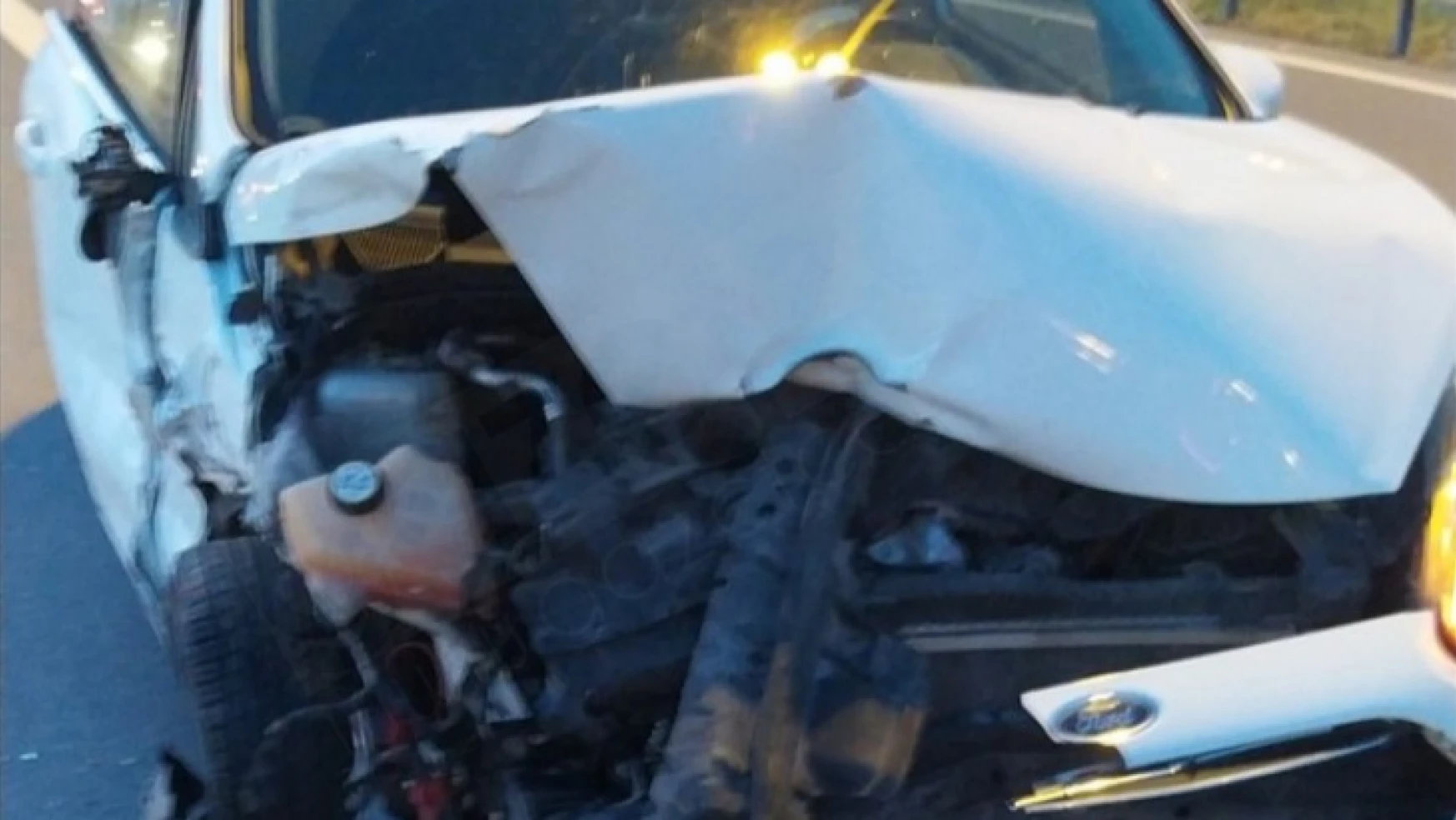 İki otomobilin çarpıştığı kazada 1 kişi öldü