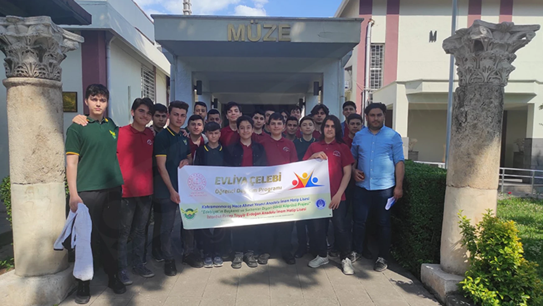 İstanbul'dan gelen öğrenciler Kahramanmaraş'ı gezdi