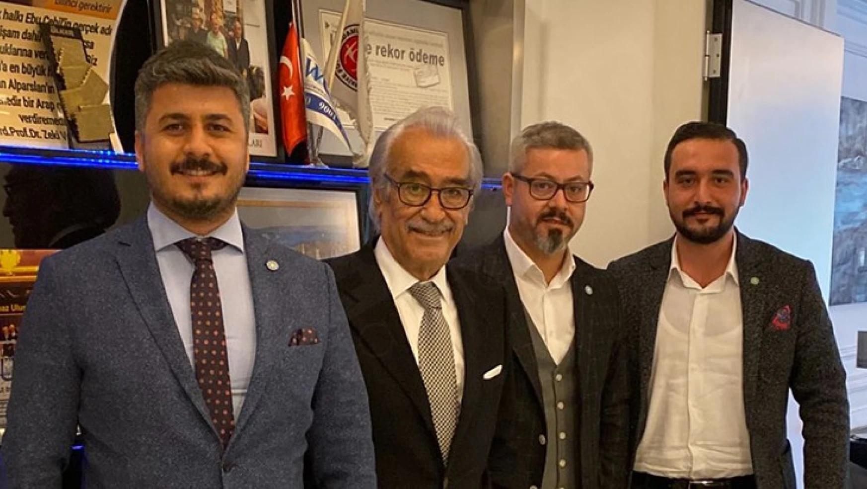 İyi Parti Onikişubat İlçe Başkanı Kılıç'tan, Devlet Eski Bakanı Ali Doğan'a ziyaret