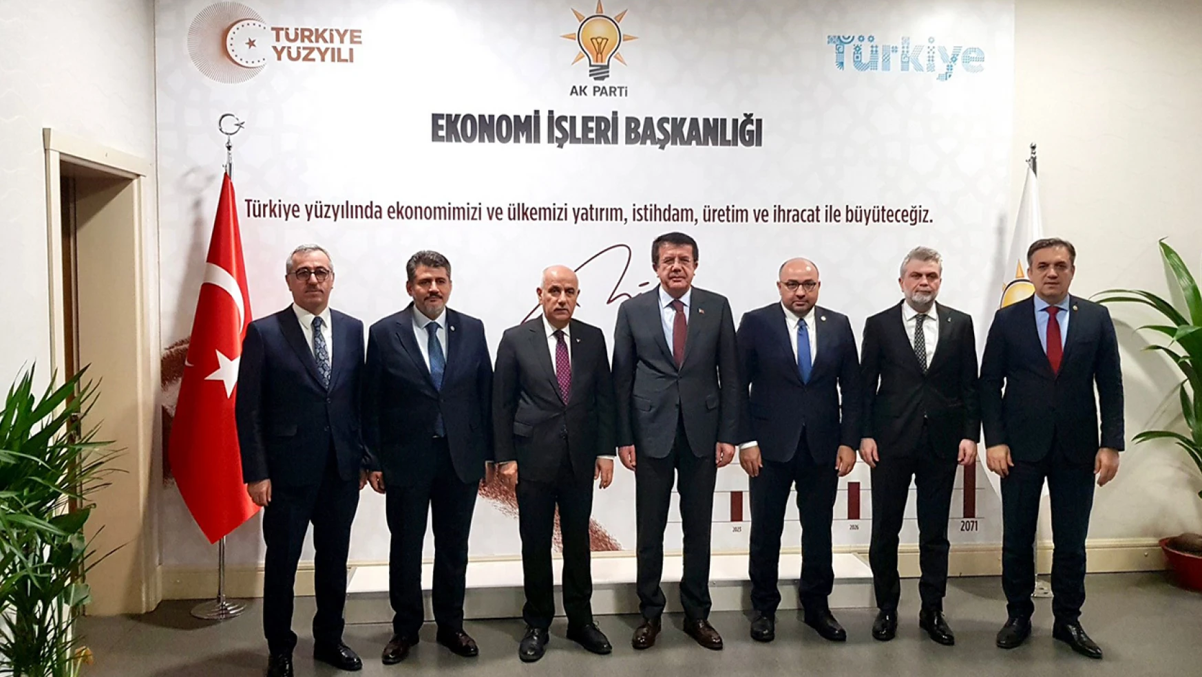 Kahramanmaraş heyeti, Ankara'da bir dizi ziyaret gerçekleştirdi