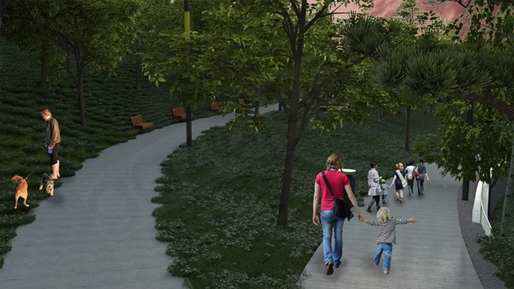 Kahramanmaraş'ta 113 bin metrekare alanda yeni Millet Bahçesi oluşturuluyor