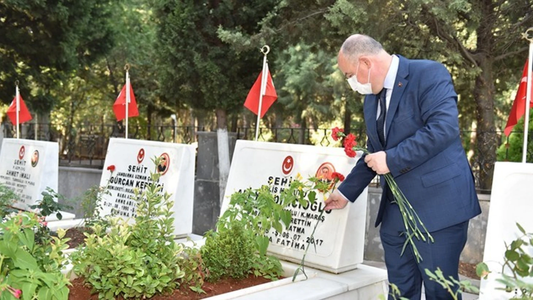 Kahramanmaraş'ta 19 Eylül Gaziler Günü kutlamaları
