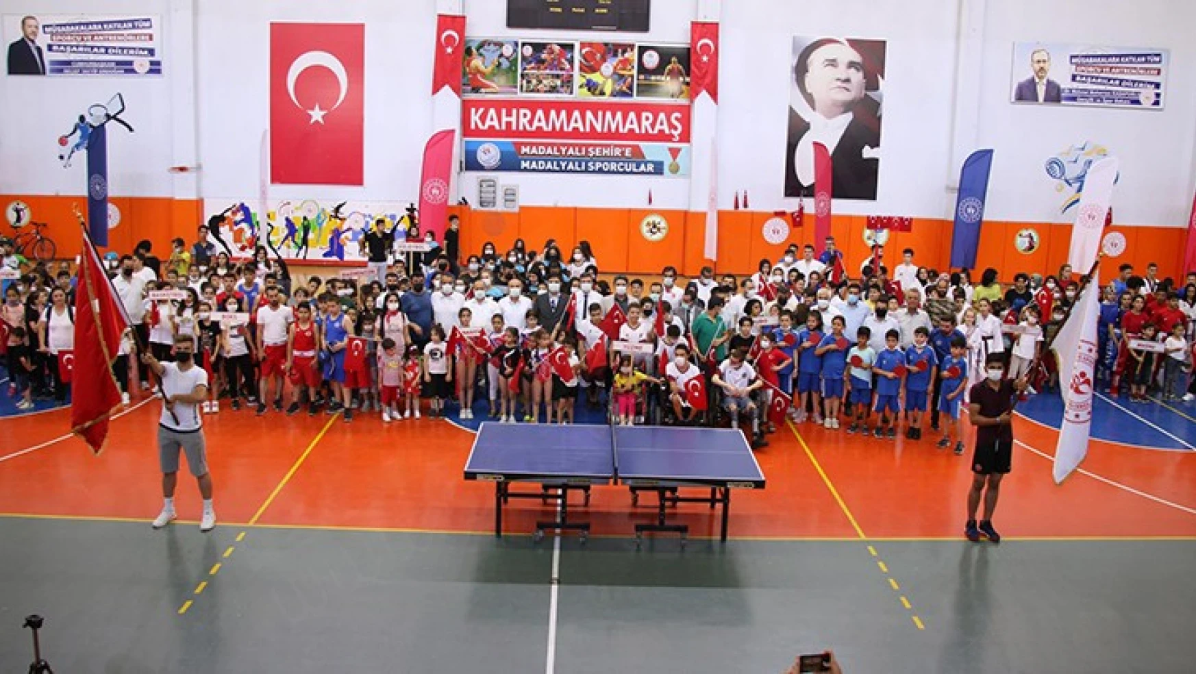 Kahramanmaraş'ta 2021 Yaz Spor Okulları başlıyor