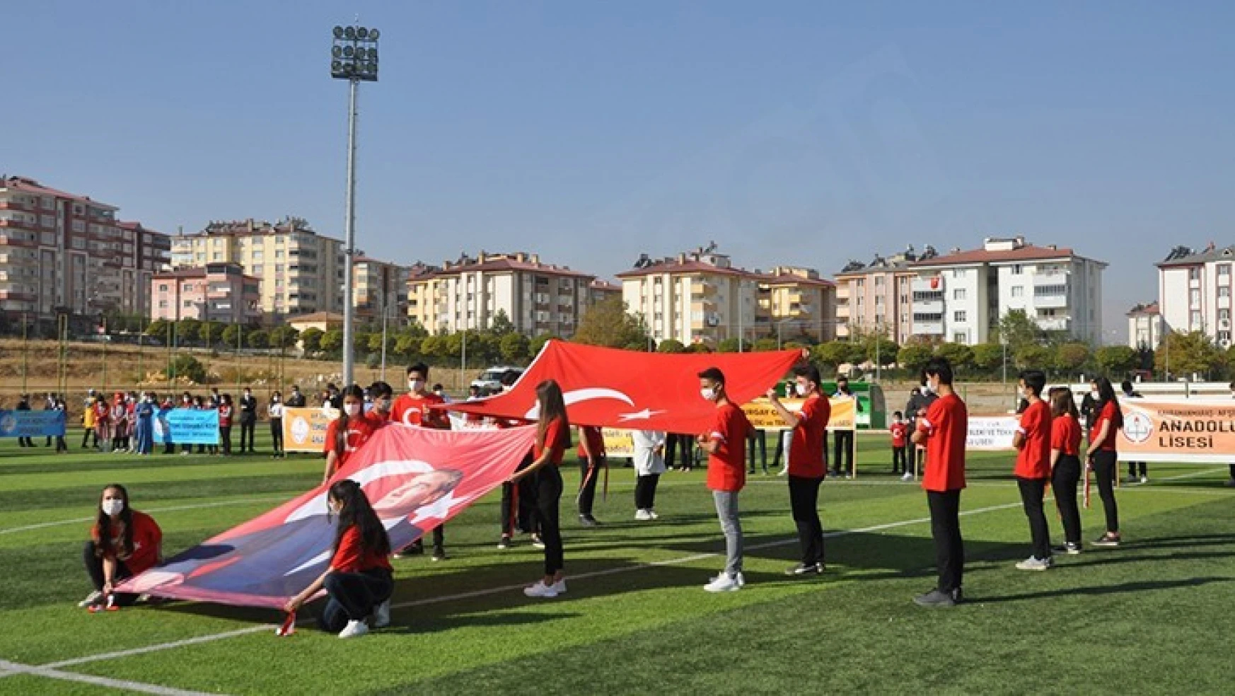 Kahramanmaraş'ta 29 Ekim Cumhuriyet Bayramı kutlandı