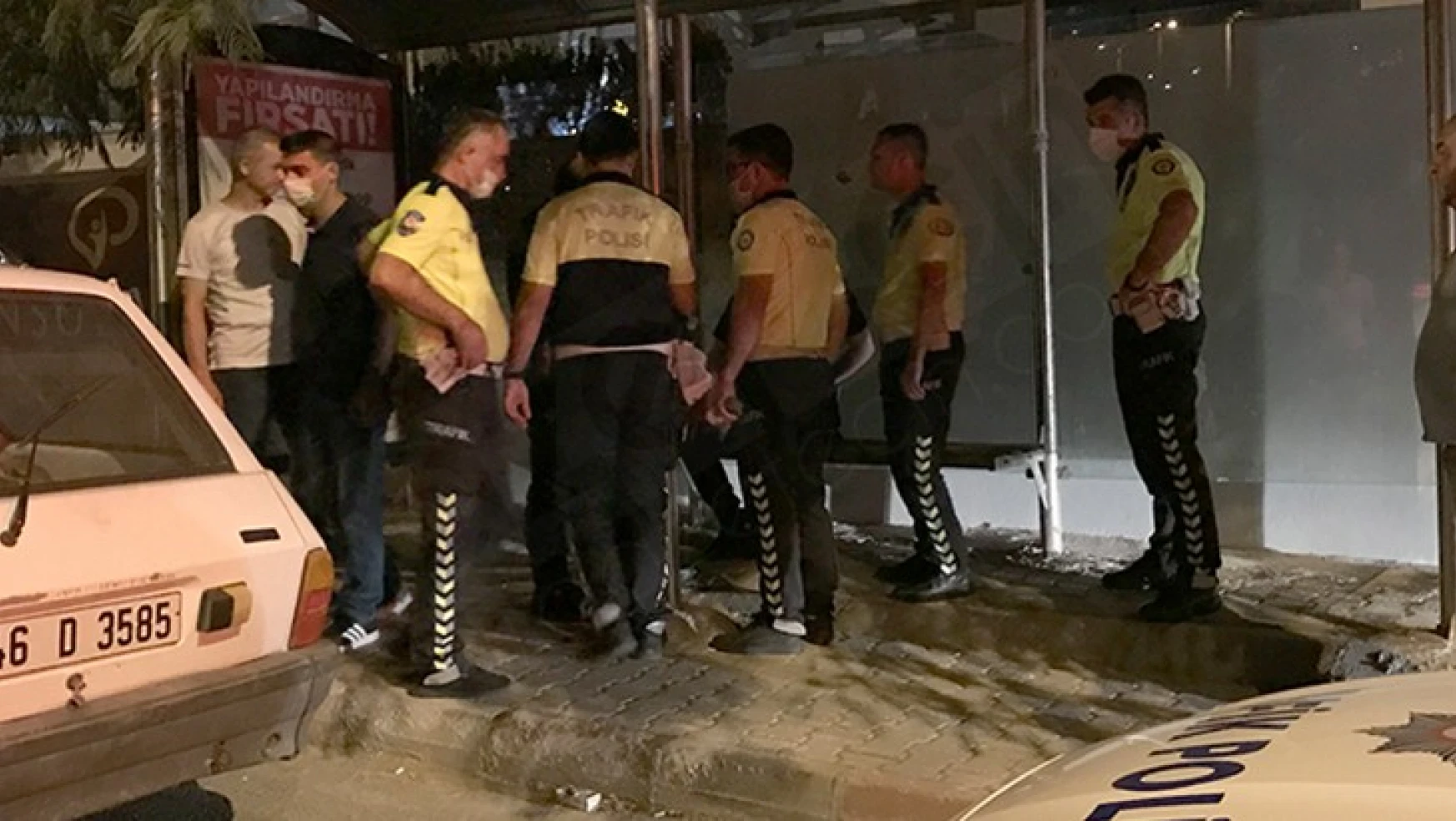 Kahramanmaraş'ta alkollü sürücü polise zor anlar yaşattı