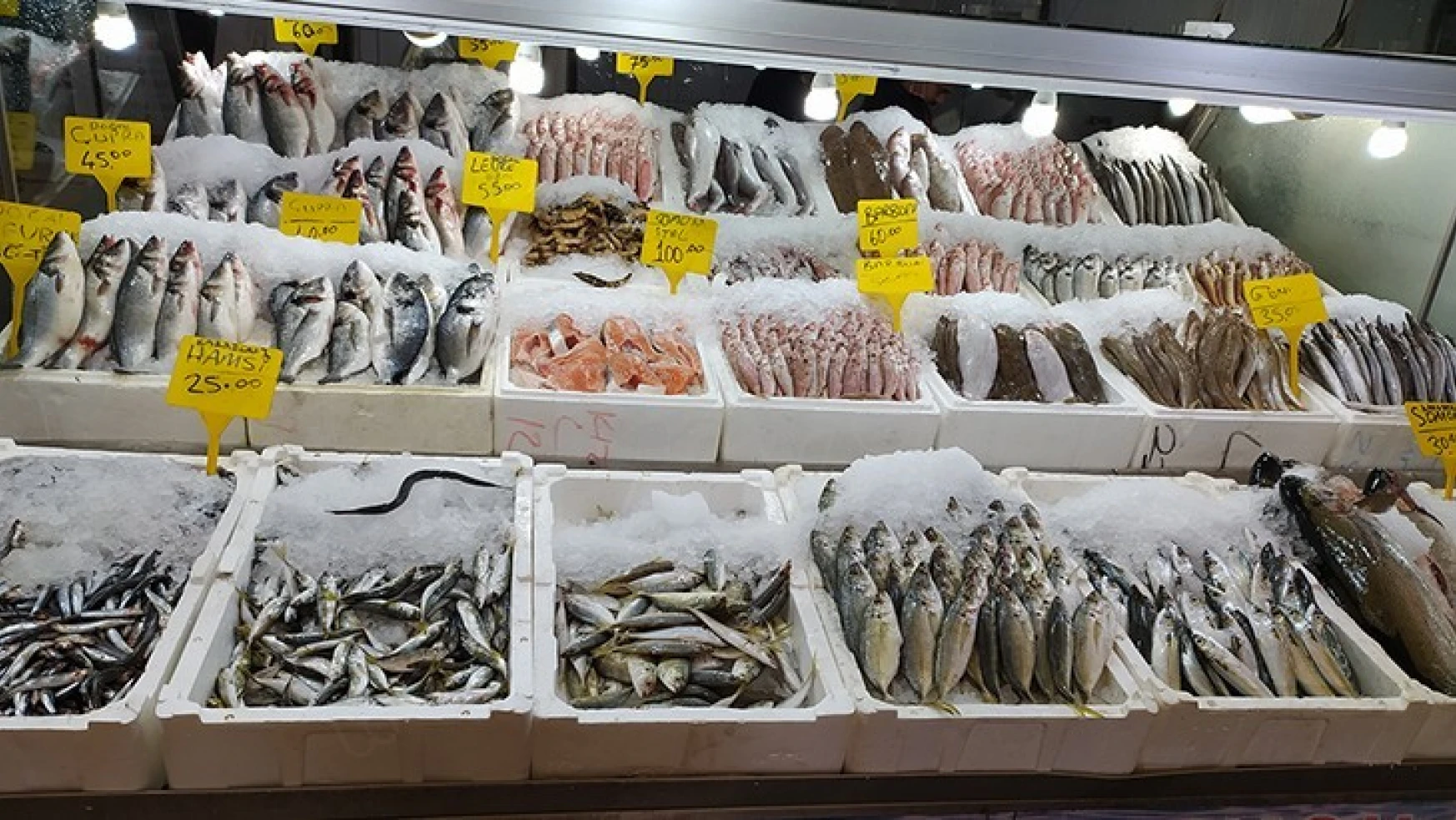 Kahramanmaraş'ta balık fiyatları düştü