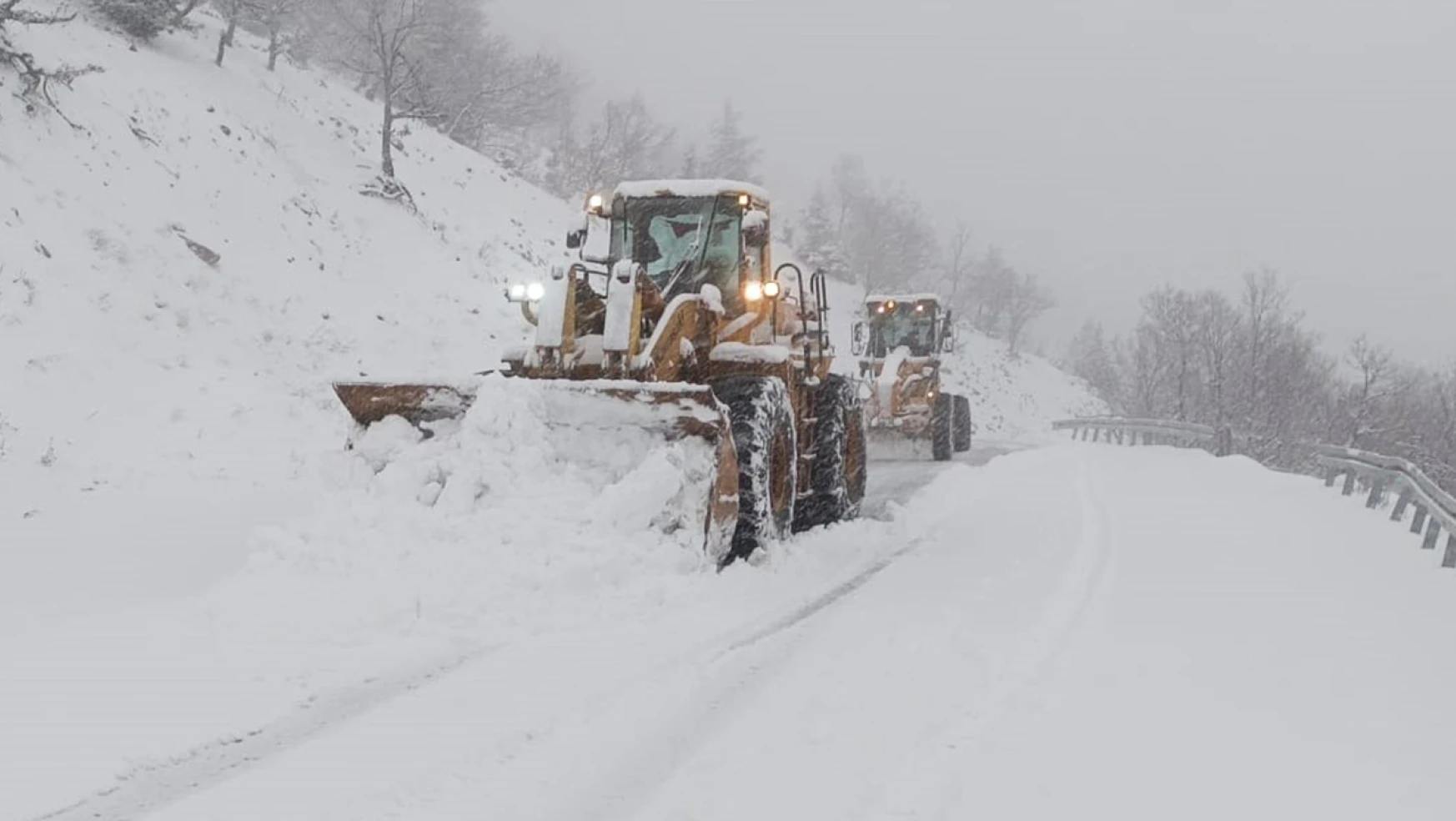 Kahramanmaraş'ta beklenen kar yağışı etkili oluyor