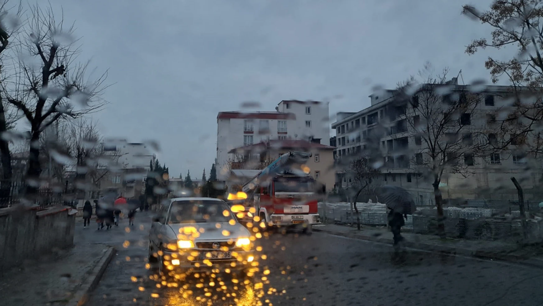 Kahramanmaraş'ta beklenen yağış etkili oluyor