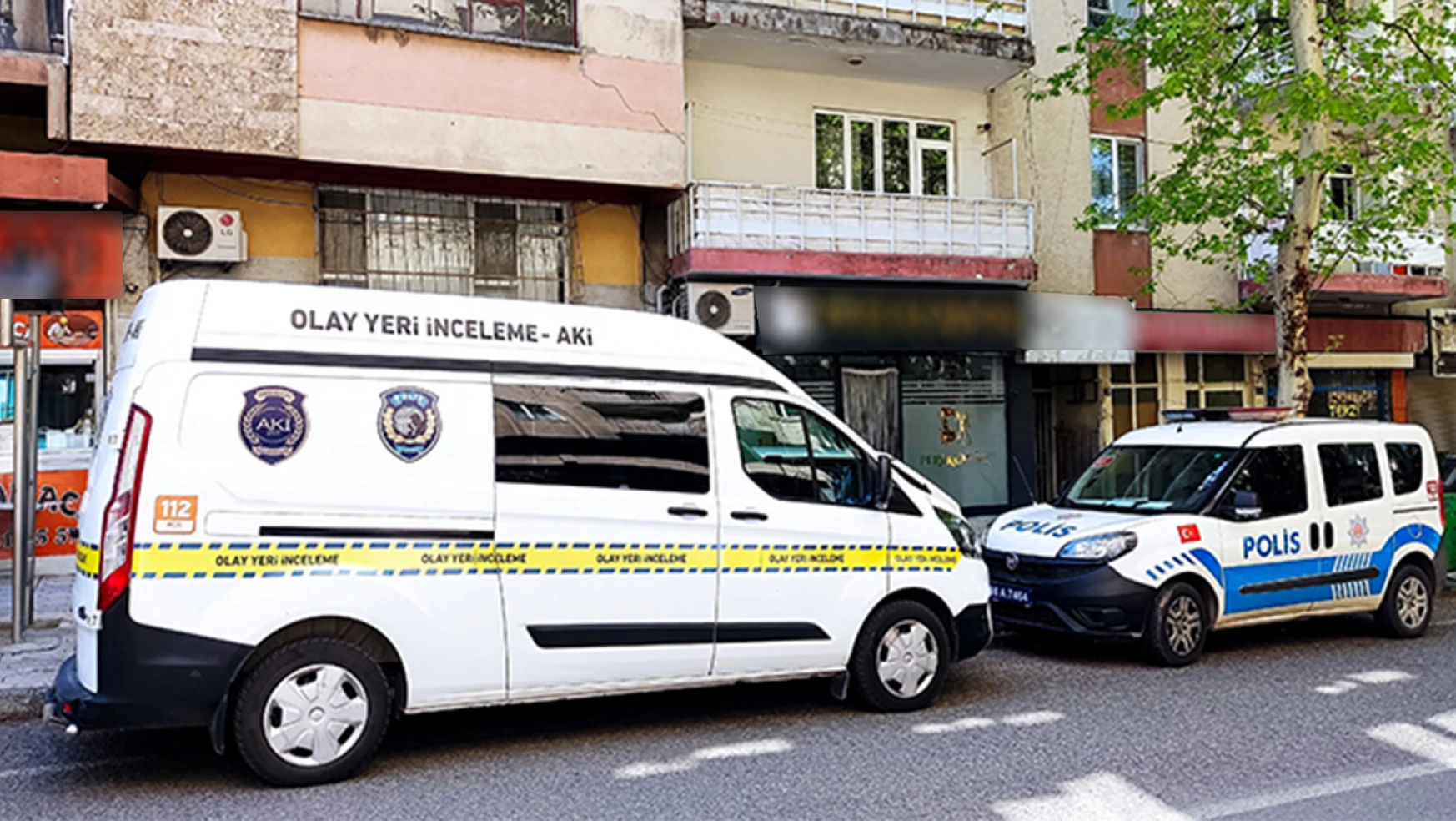 Kahramanmaraş'ta bir apartmana silahlı saldırı