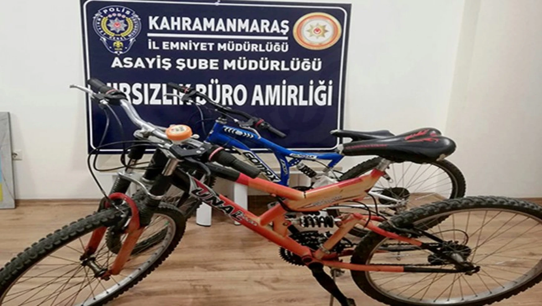 Kahramanmaraş'ta bisiklet çalan 2 zanlı tutuklandı