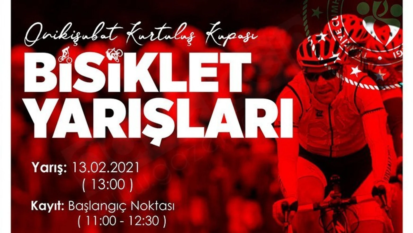 Kahramanmaraş'ta bisiklet yarışması düzenlenecek