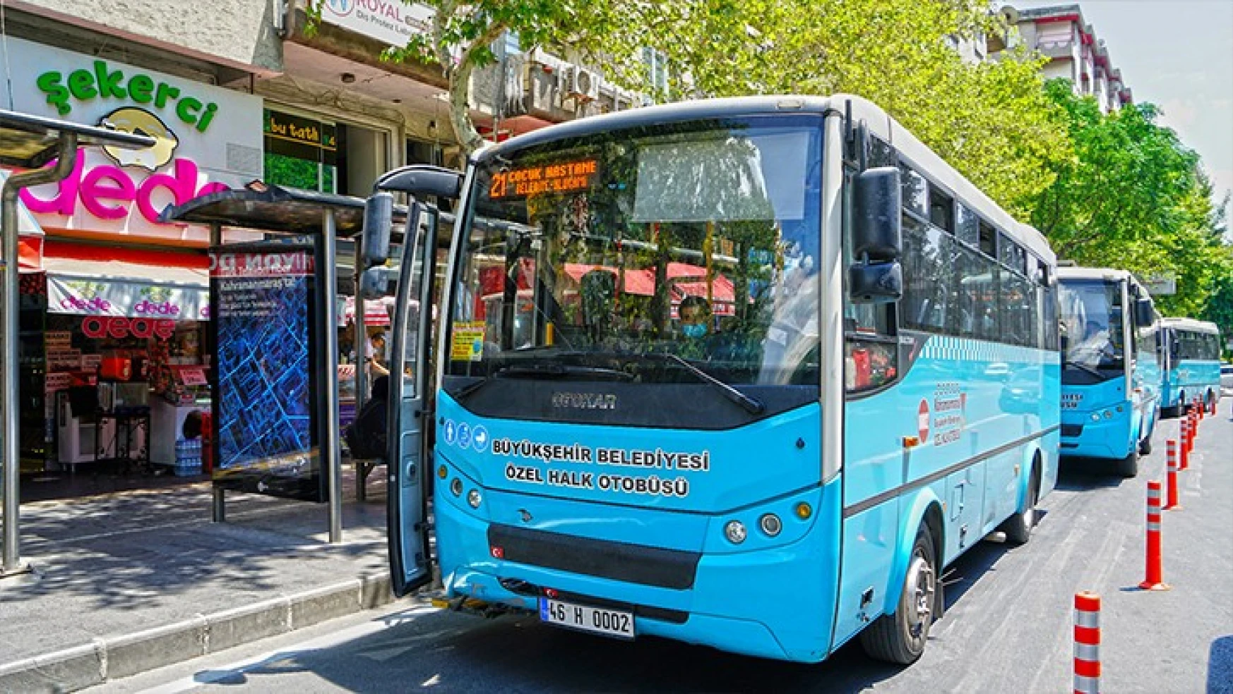 Kahramanmaraş'ta Büyükşehir otobüsleri Kurban Bayramında ücretsiz