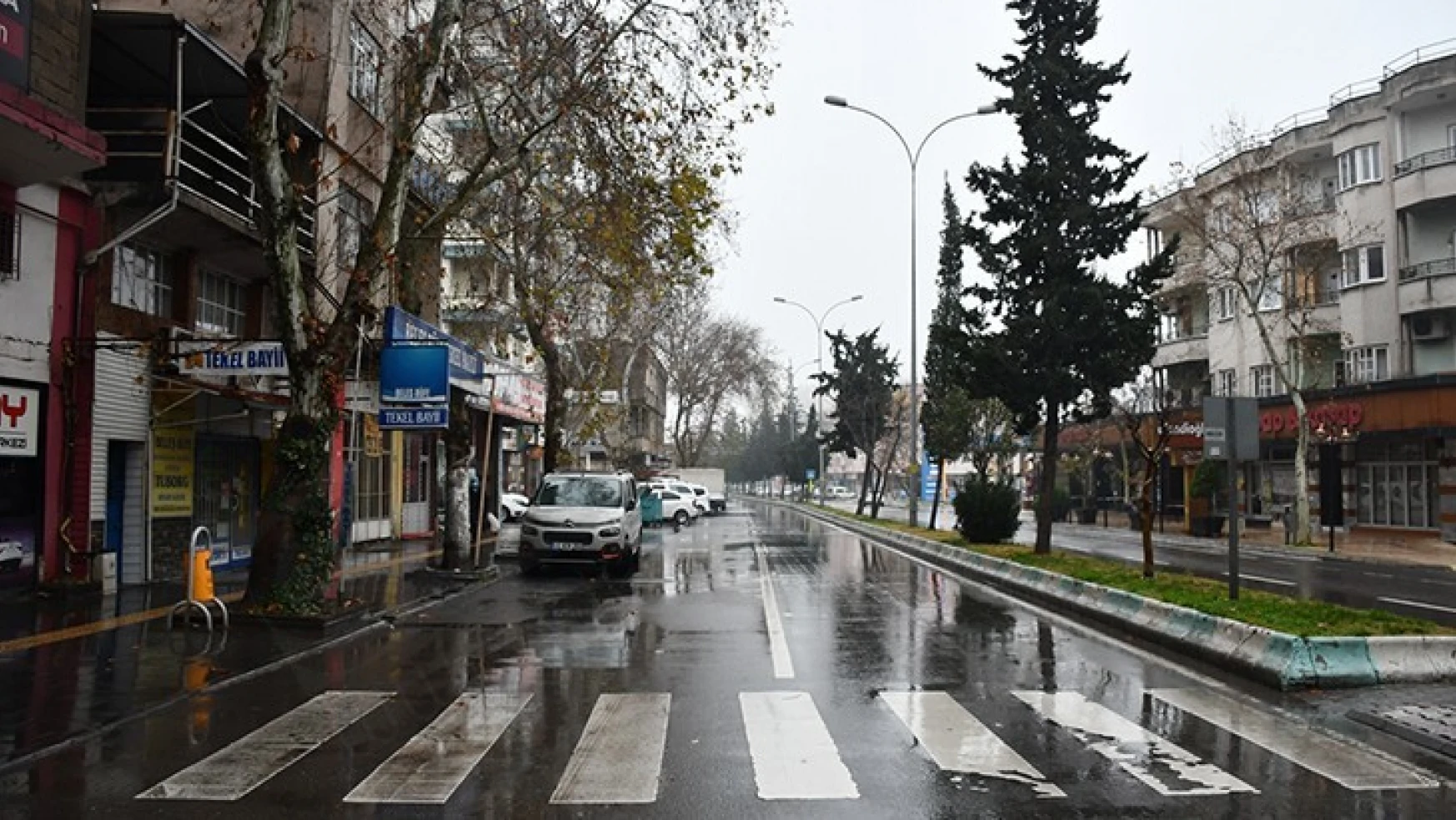 Kahramanmaraş'ta Cadde ve sokaklarda sessizlik hakim