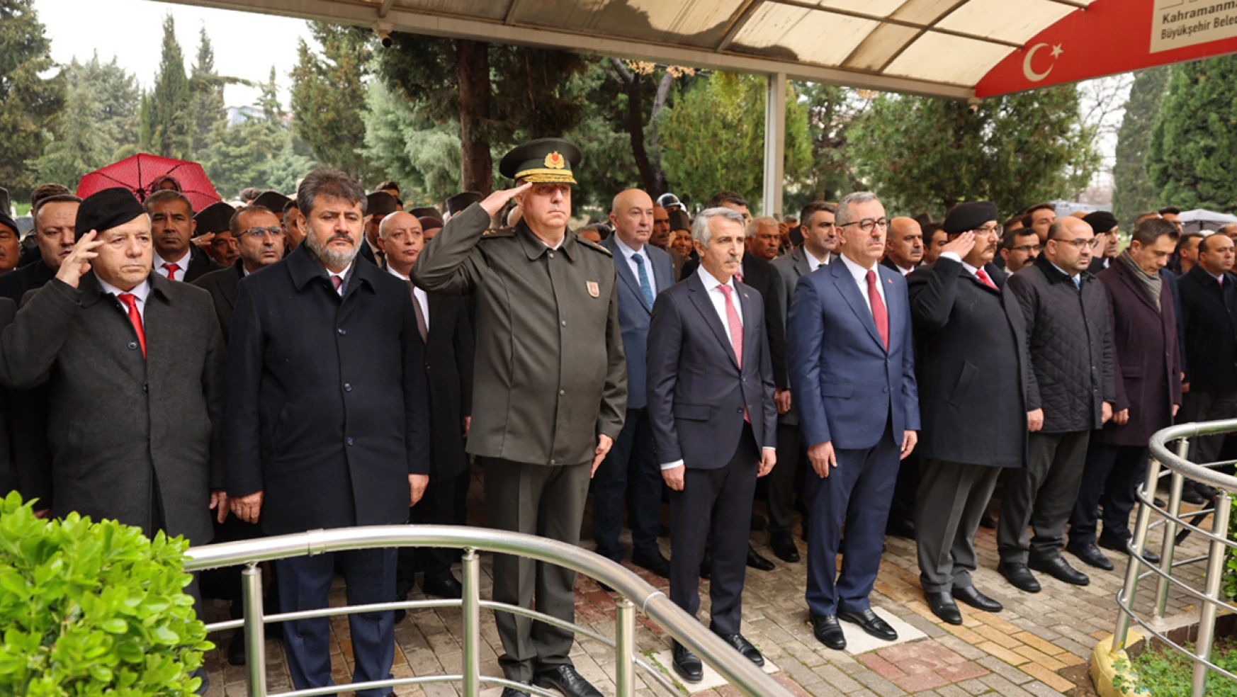 Kahramanmaraş'ta Çanakkale Zaferi'nin 109. Yıl Dönümü etkinlikleri düzenlendi