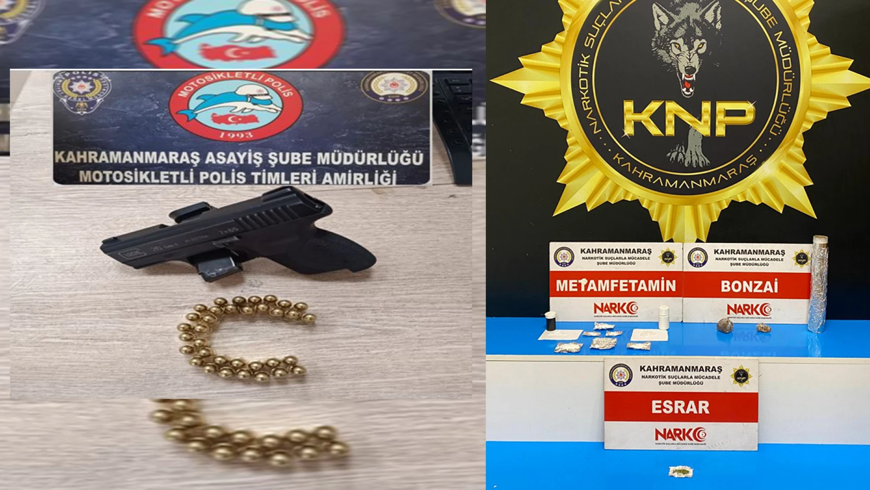 Kahramanmaraş'ta çeşitli suçlardan aranan 119 kişi yakalandı