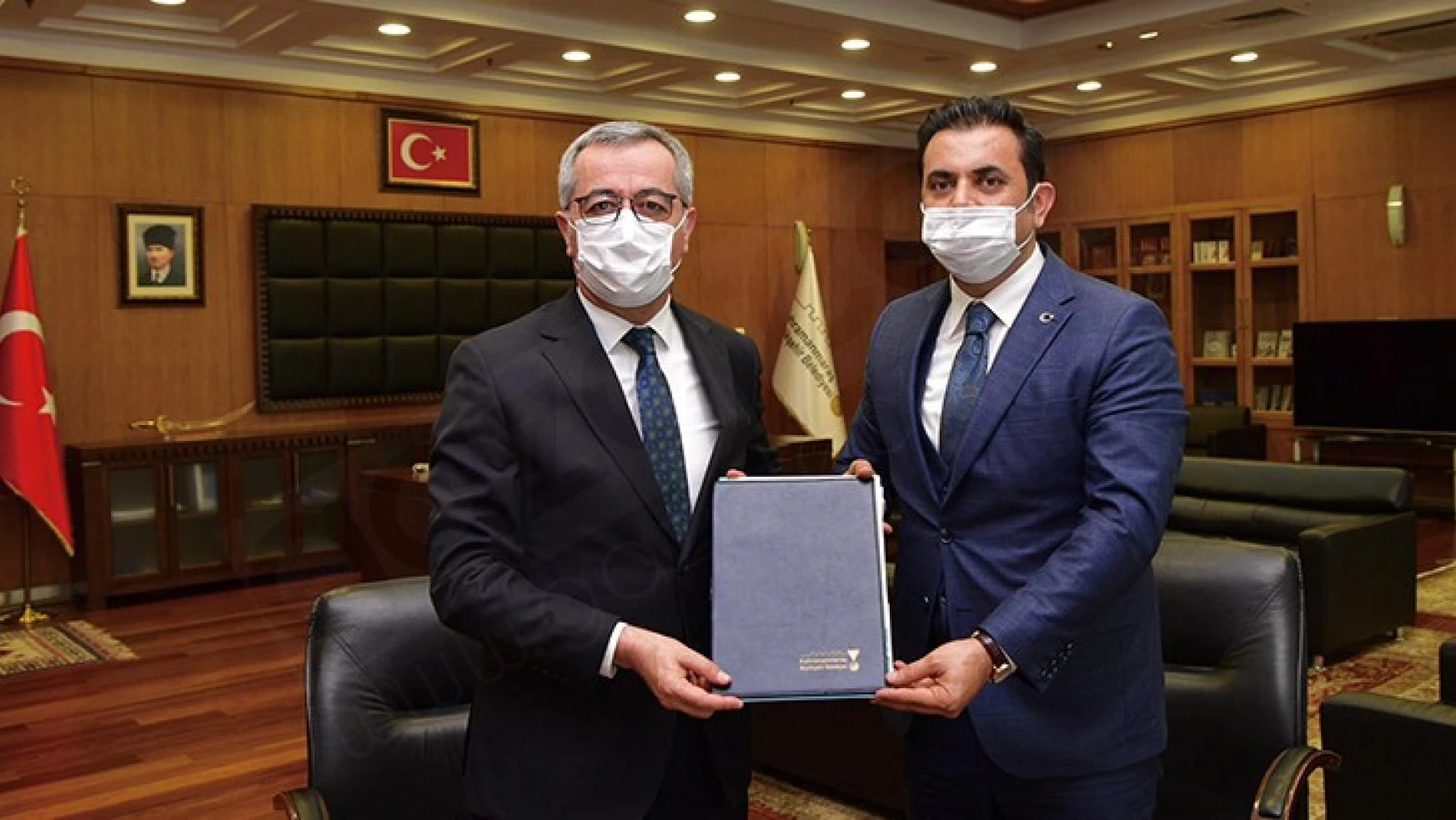 Kahramanmaraş'ta 'Çevre Dostu Proje' için imzalar atıldı