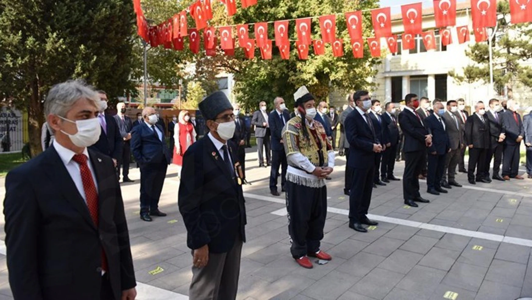 Kahramanmaraş'ta Cumhuriyet Bayramı Tebrikat Töreni düzenlendi