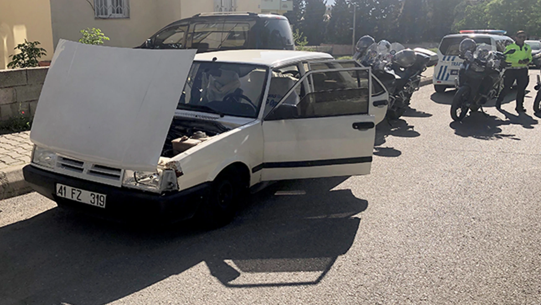 Kahramanmaraş'ta dur ihtarına uymayan sürücü ehliyetsiz çıktı