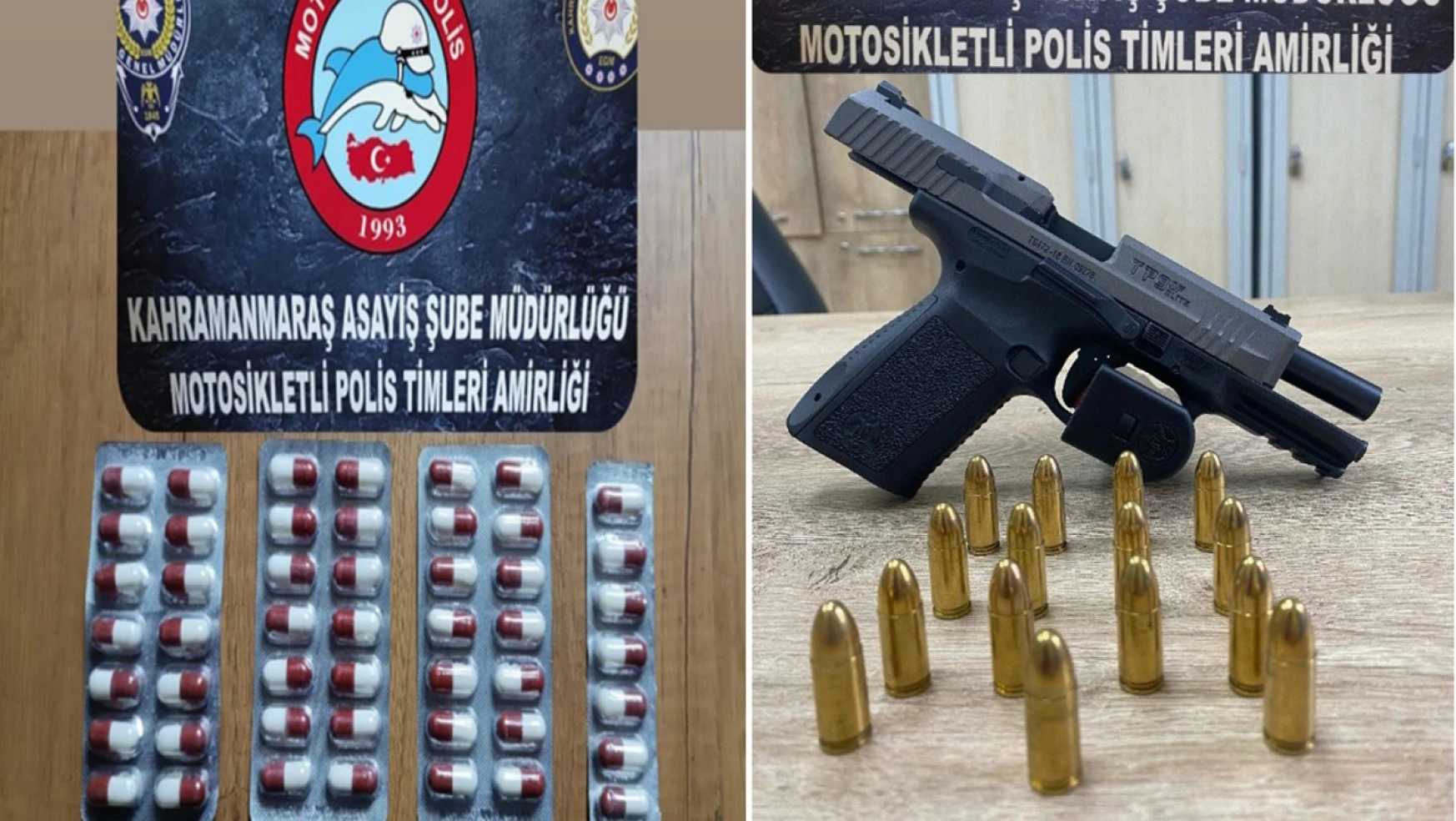 Kahramanmaraş'ta düzenlenen operasyonlarda 66 şüpheli tutuklandı