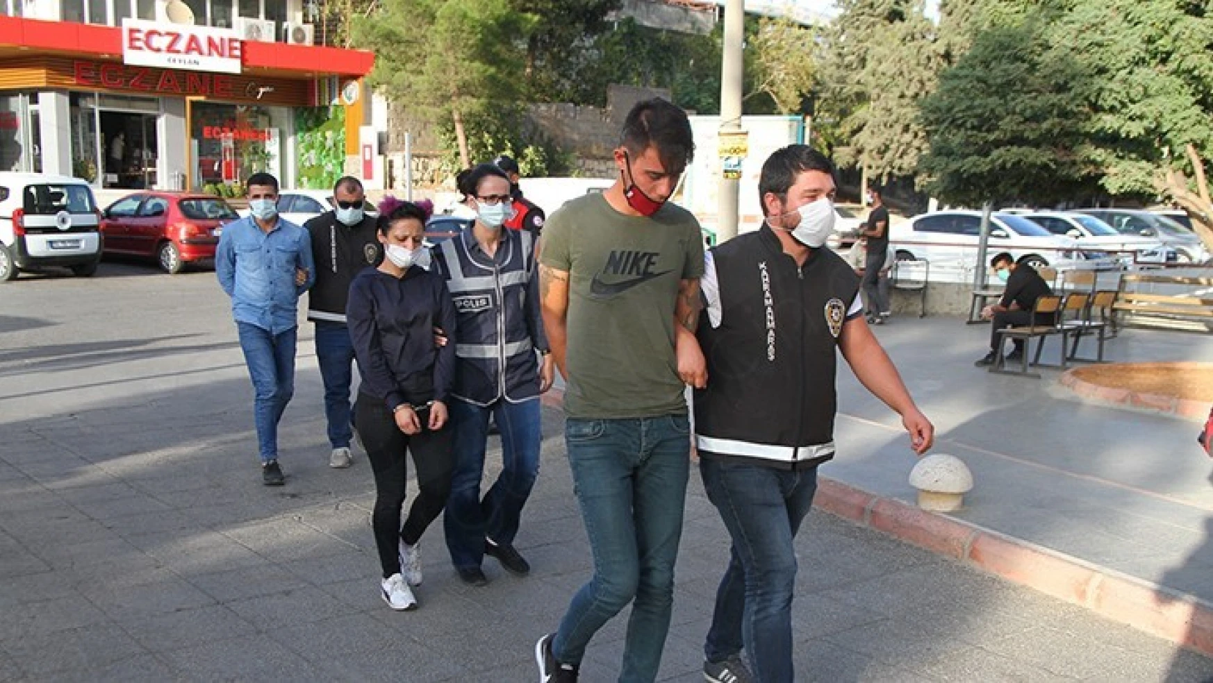 Kahramanmaraş'ta gasp girişiminde bulunan 3 kişi tutuklandı
