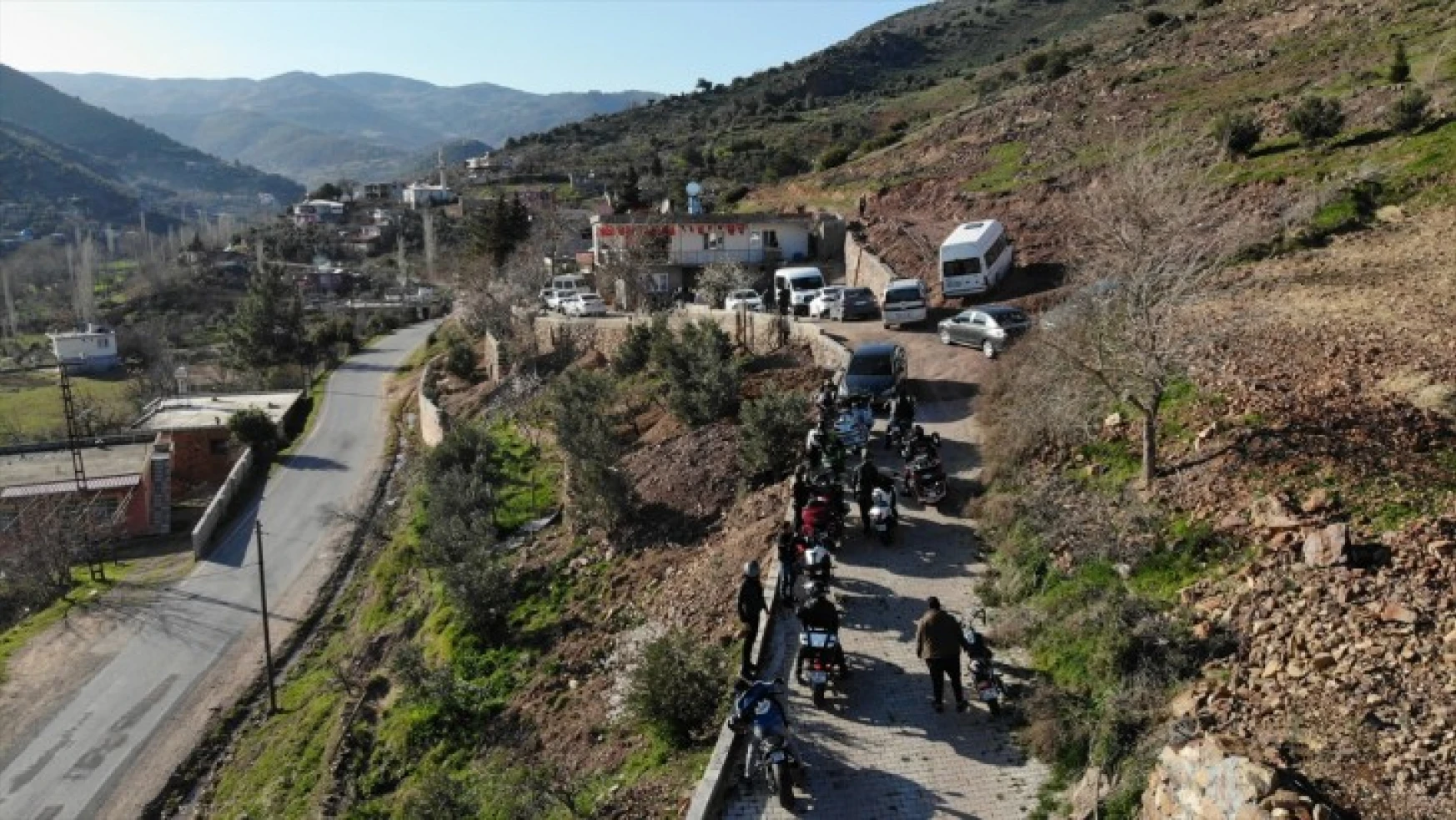 Kahramanmaraş'ta İdlib şehitleri için motosikletli konvoy oluşturuldu