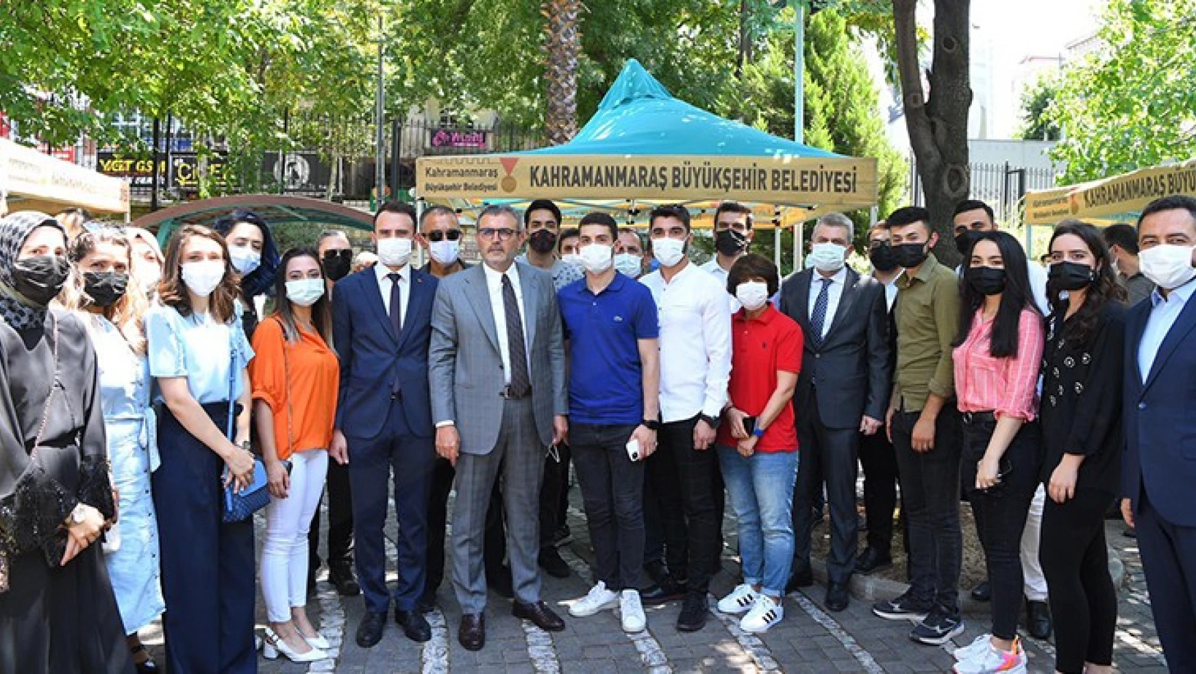 Kahramanmaraş'ta kent protokolü bayramlaştı