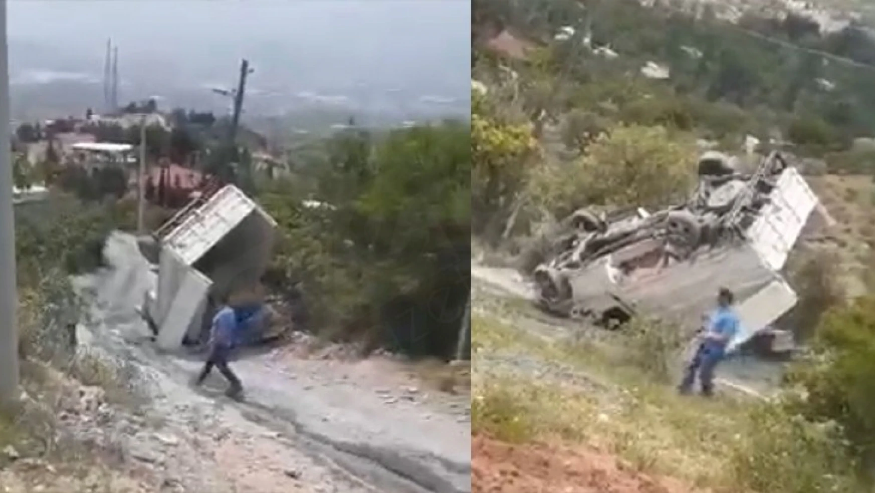 Kahramanmaraş'ta köylü şikayet etmişti, şimdi de kaza oldu