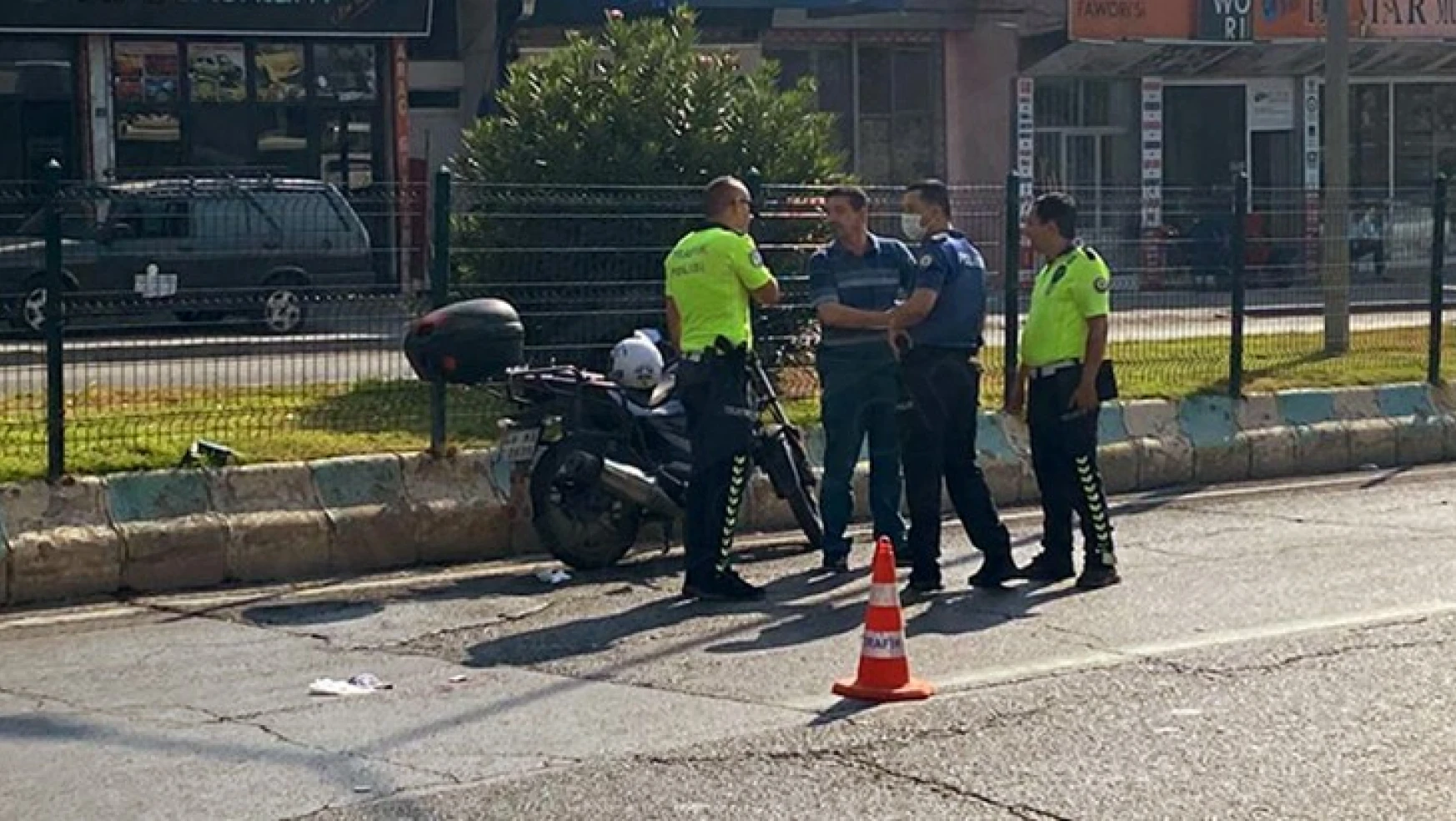 Kahramanmaraş'ta meydana gelen motosiklet kazasında 1 ağır 3 kişi yaralandı