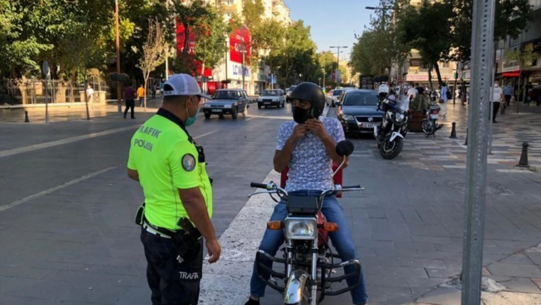 Kahramanmaraş'ta motosiklet denetimi yapıldı
