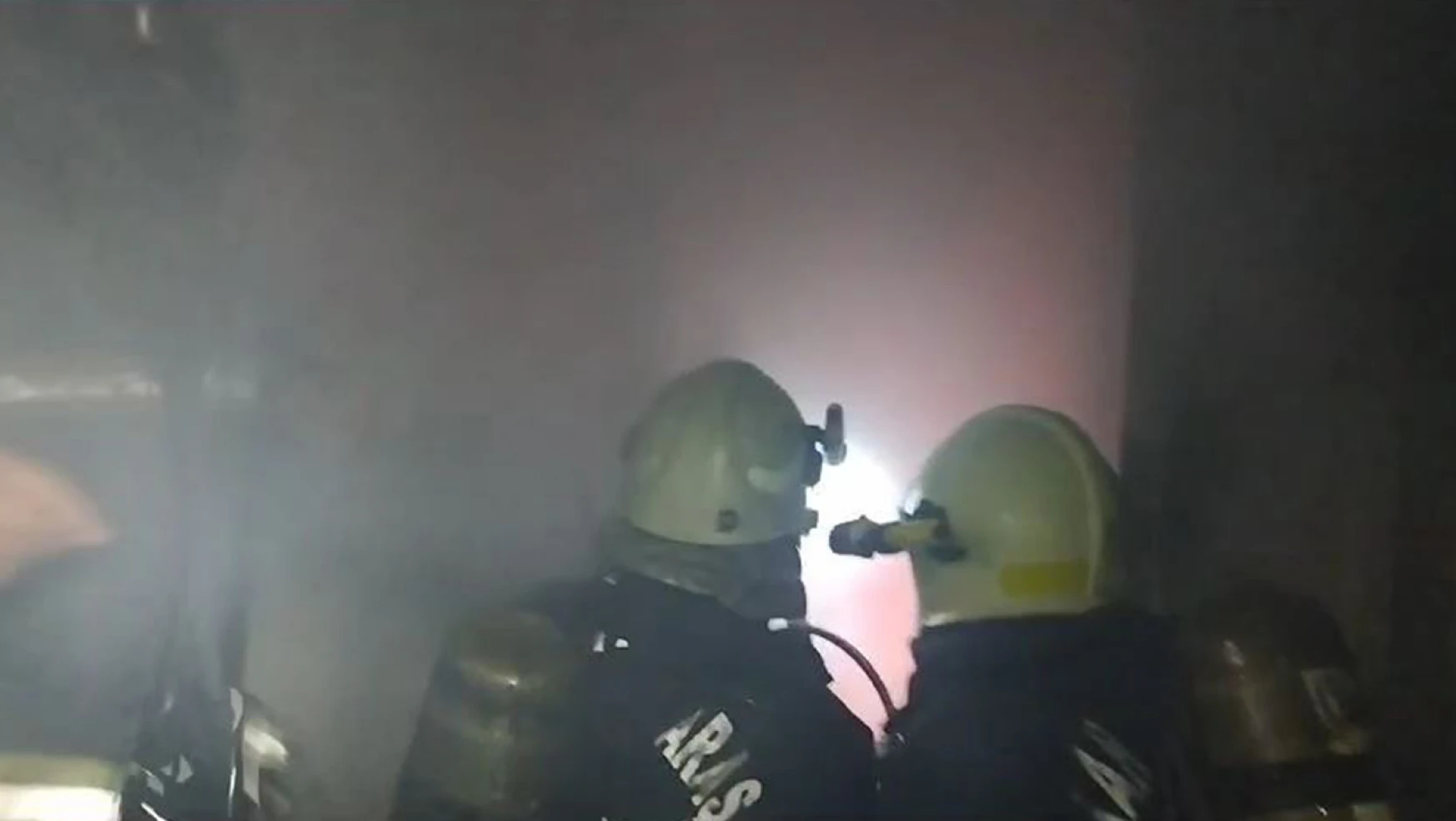 Kahramanmaraş'ta müstakil evde yangın çıktı
