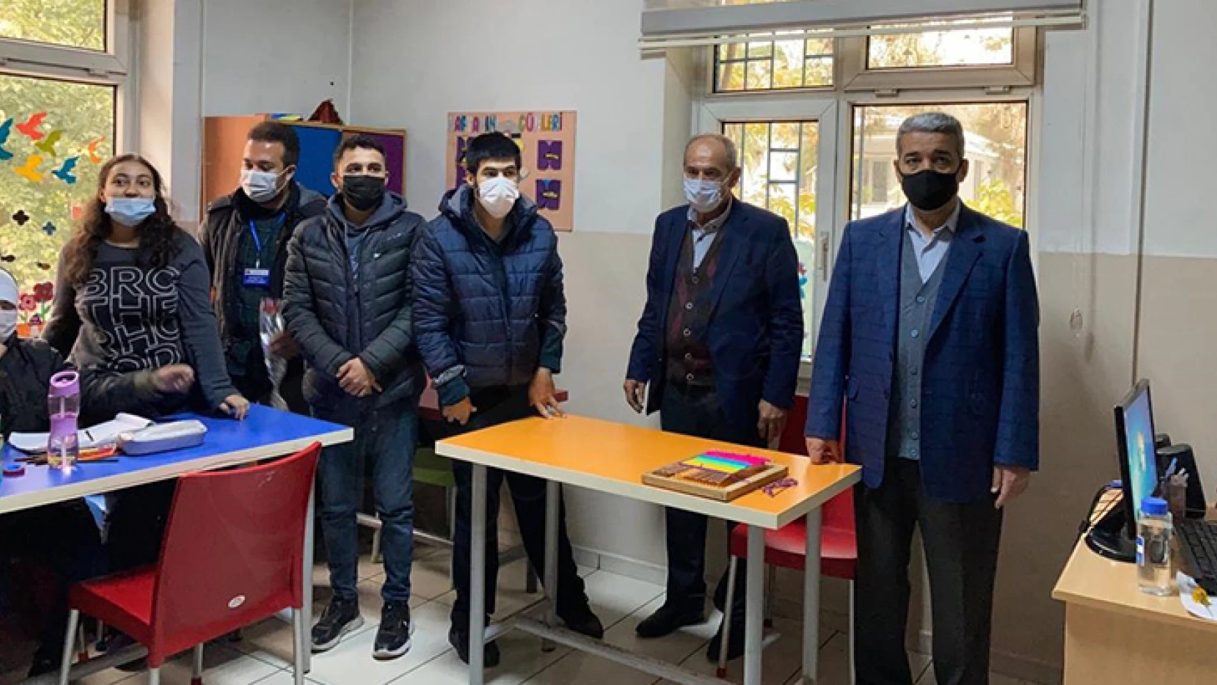 Kahramanmaraş'ta 'Özel' öğretmenlere anlamlı ziyaret
