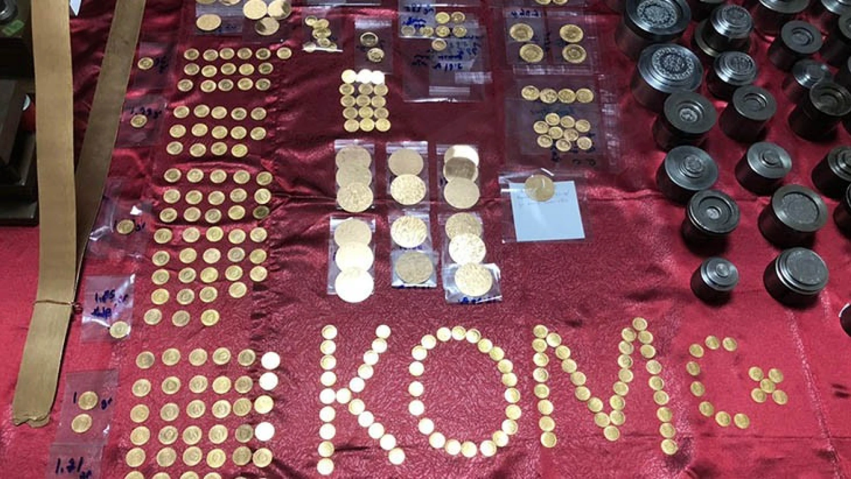 Kahramanmaraş'ta sahte mühürle altın basan 2 şüpheli tutuklandı