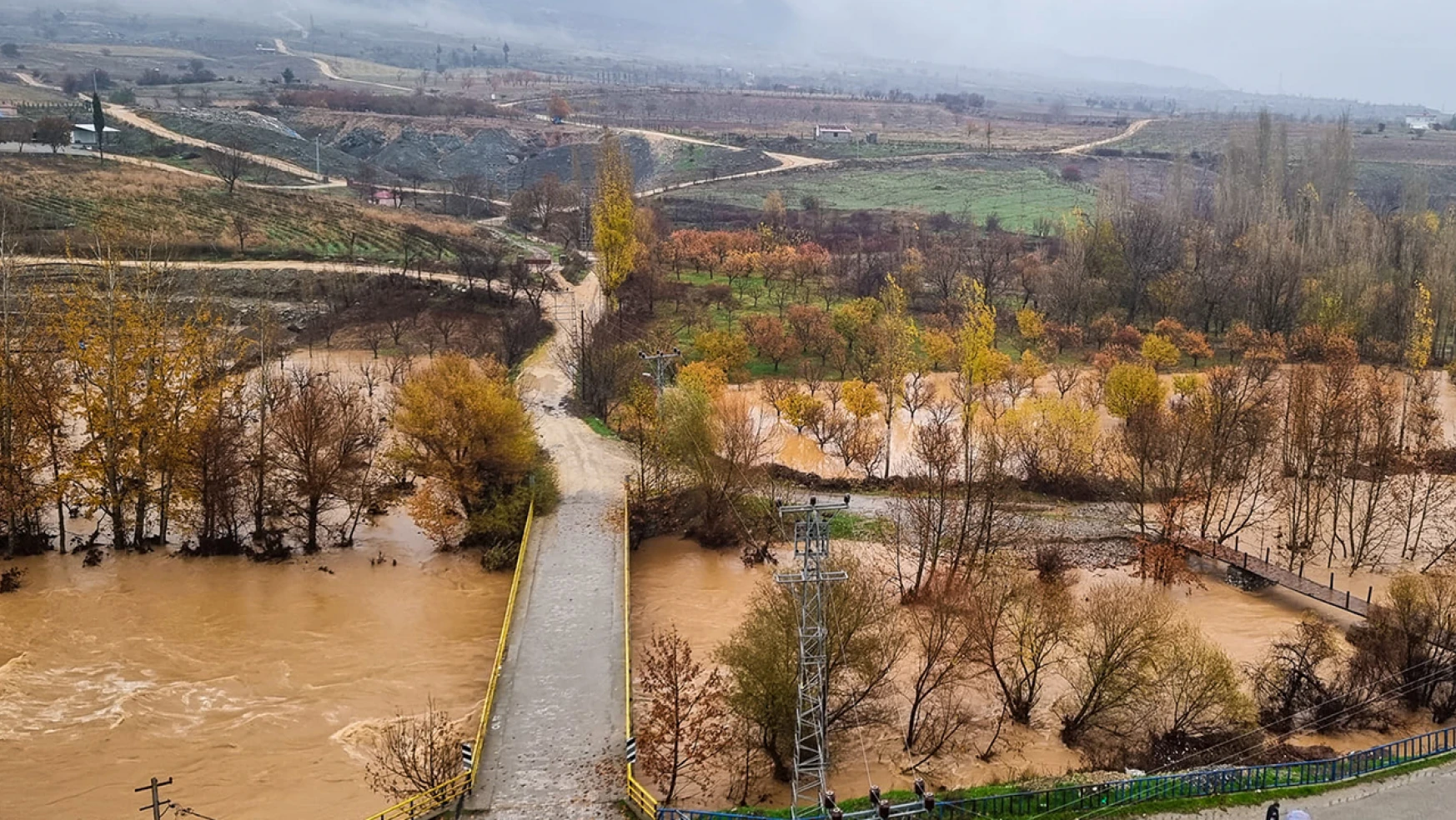 Kahramanmaraş'ta şiddetli yağışlar nedeniyle alarm