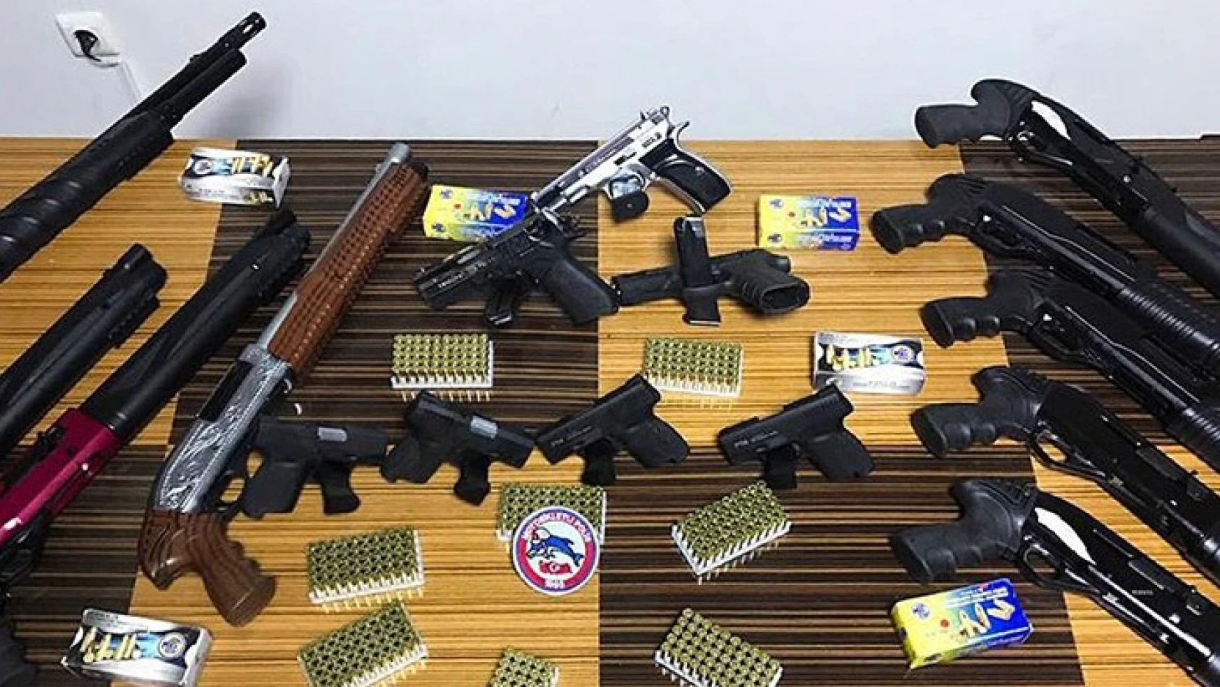 Kahramanmaraş'ta son bir ayda 109 şüpheliden 97 silah yakalandı