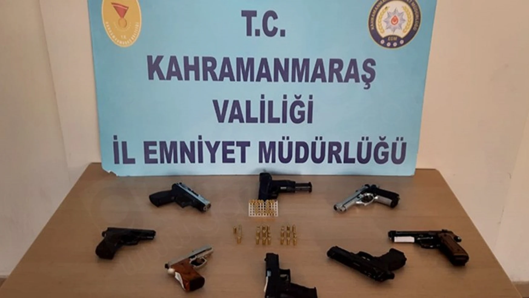 Kahramanmaraş'ta suç ve suçluyla mücadele operasyonu