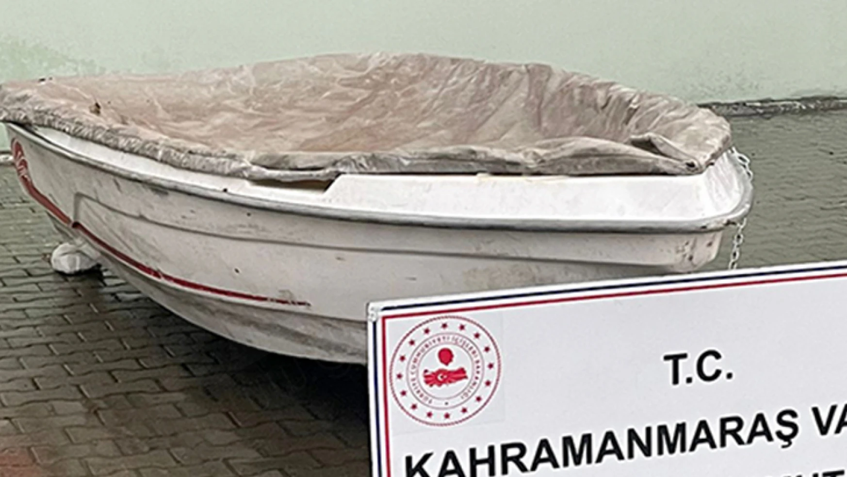 Kahramanmaraş'ta tekne çalan 3 şüpheli yakalandı