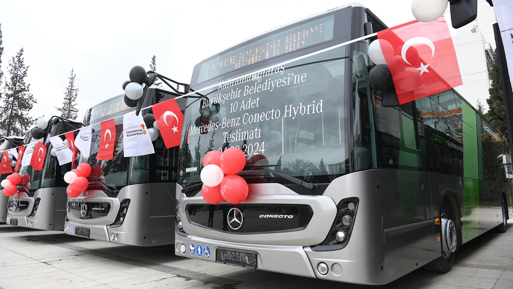 Kahramanmaraş'ta toplu taşımaya 62 milyon liralık katkı
