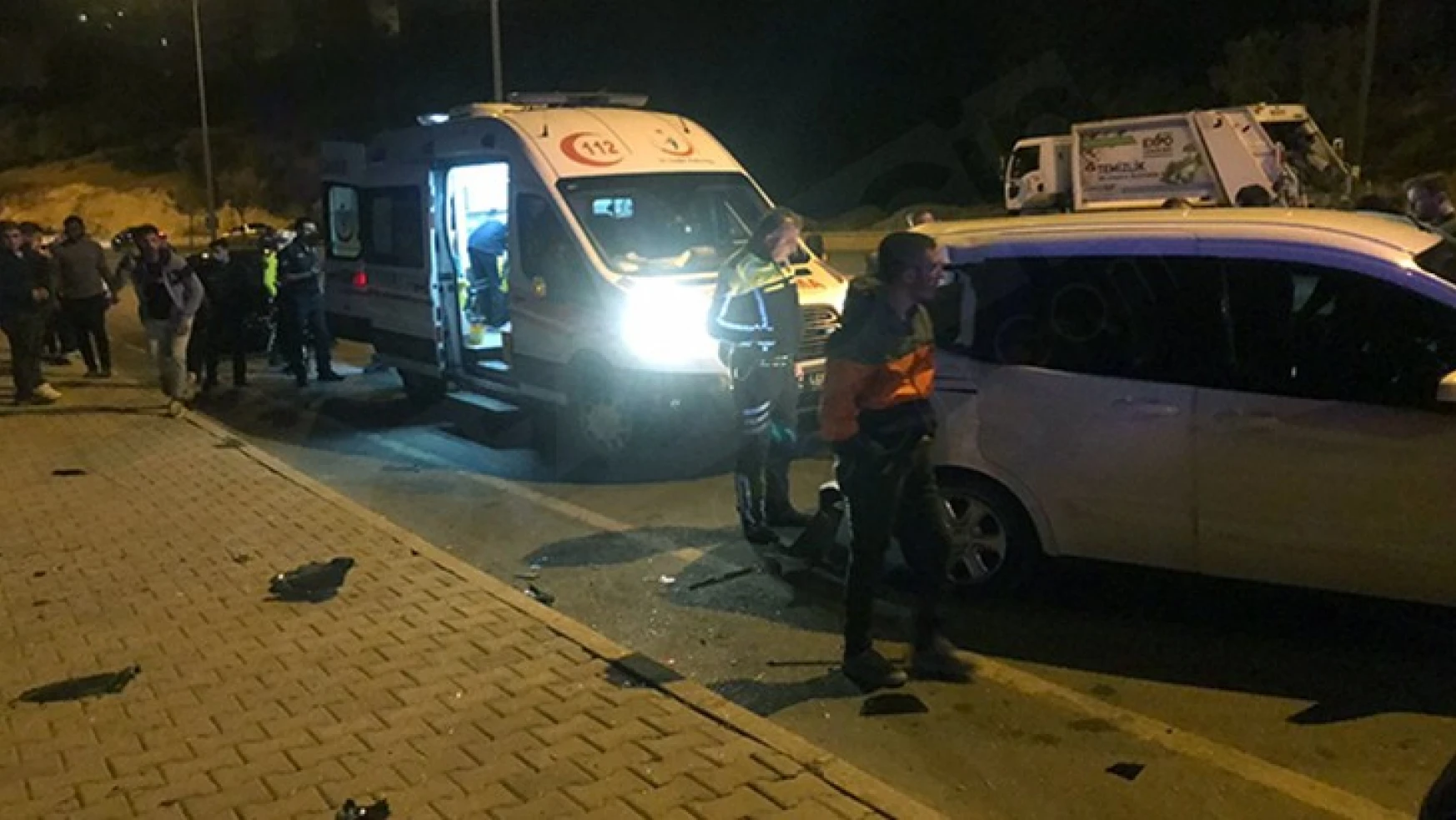 Kahramanmaraş'ta trafik kazası: 3 Kişi yaralandı
